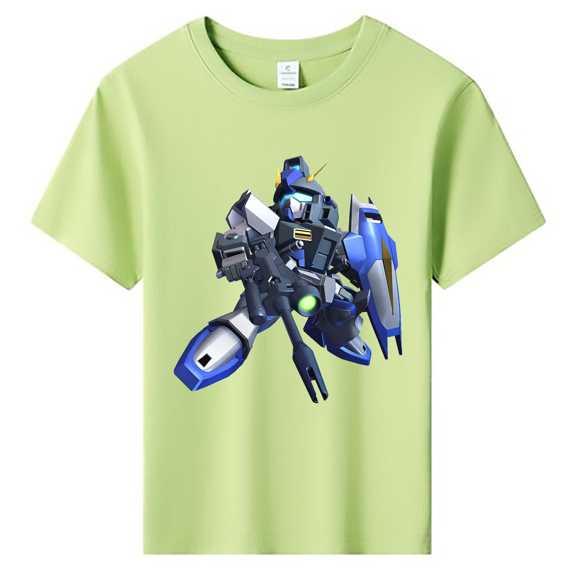 （画像用） 機動戦士ガンダム Mobile Suit Gundam 綿100％キッズTシャツ（フロントプリント）